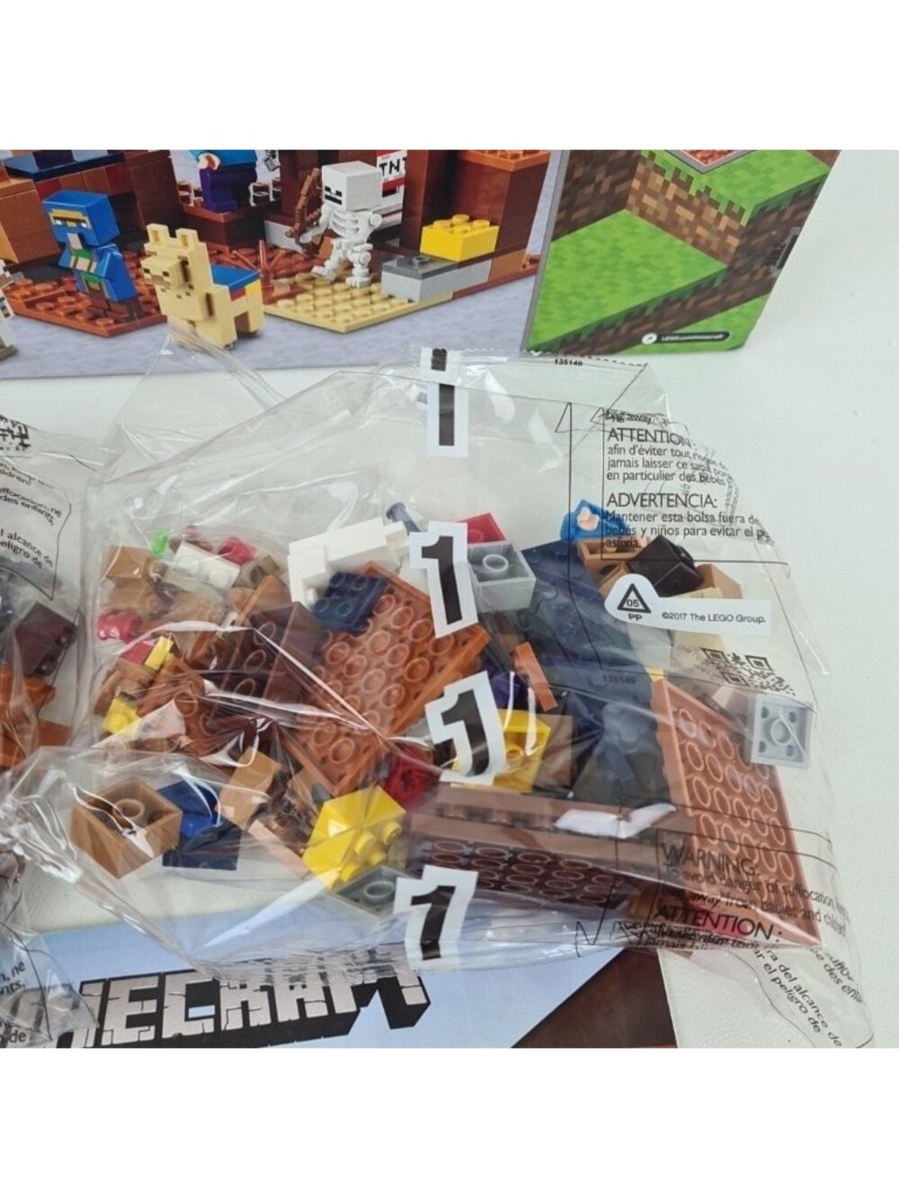 LEGO 21167 Minecraft: The Trading Post New & Sealed Open Box - Picture 2 of 4
